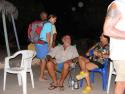 Friends chatting at Net Party