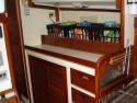 More galley space and storage