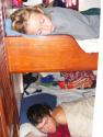 Bunks in forward cabin... Sshhh! Don't tell them I posted this!